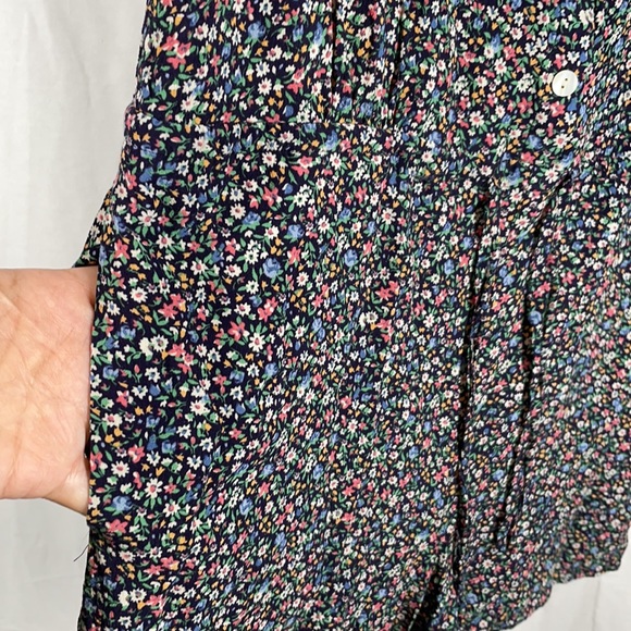 Rails Chloe romper freesia floral flutter sleeve small - Picture 6 of 6